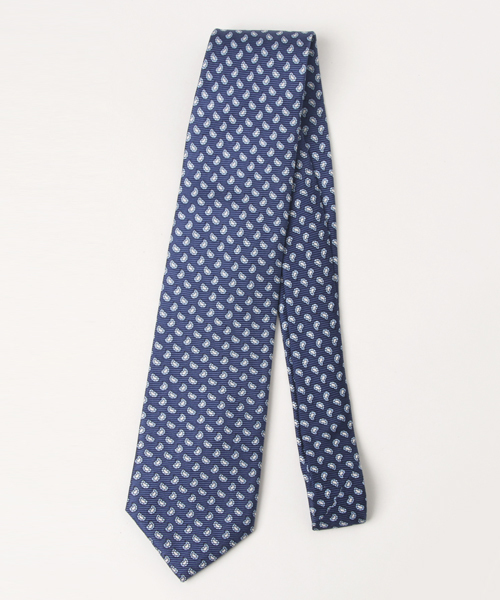 Tootal（トゥータル）の「英国老舗ブランド 100% シルクネクタイ タイニーペイズリー（ネクタイ・メンズ・スカイブルー/ネイビー/レッド/グリーン/コバルトブルー・FREE）」の7枚目の写真