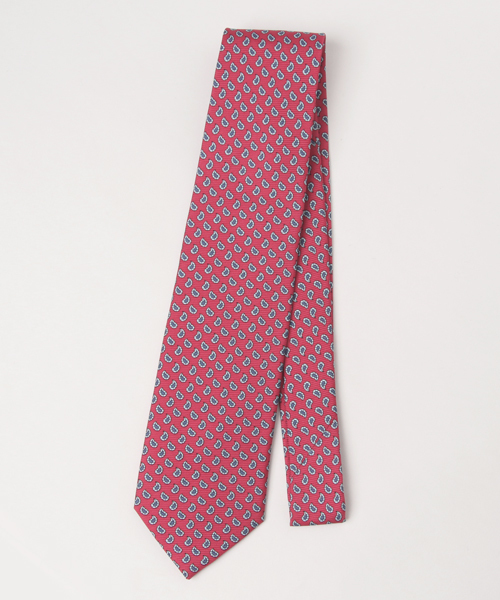 Tootal（トゥータル）の「英国老舗ブランド 100% シルクネクタイ タイニーペイズリー（ネクタイ・メンズ・スカイブルー/ネイビー/レッド/グリーン/コバルトブルー・FREE）」の11枚目の写真