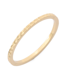 K10カットワーク極光細 リング