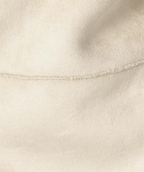 green label relaxing（グリーンレーベルリラクシング）の「[WEB限定] CF ボア 2WAY コート SHORT ◆（その他アウター・レディース・モカ/ナチュラル・36/38）」の18枚目の写真