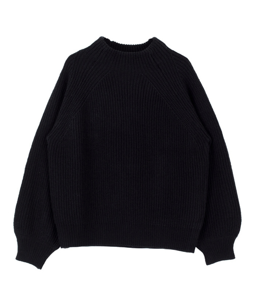 Titivate ティティベイト の ﾎﾞﾄﾙﾈｯｸﾆｯﾄﾌﾟﾙｵｰﾊﾞｰ ニット セーター Wear