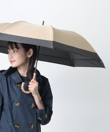 晴雨兼用傘 / 竹手ムジ 折りたたみ傘 27570 SGT
