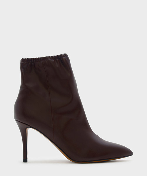 ポインテッドカーフブーツ/POINTED CALF BOOTIES