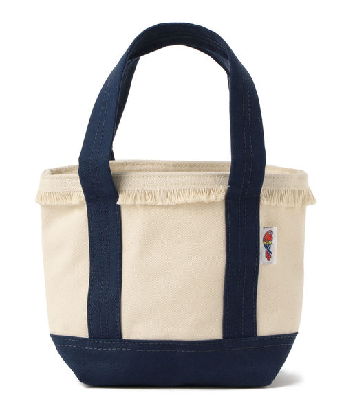 BEAMS LIGHTS(ビームスライツ)の「PARROTT CANVAS / フリンジ ミニトートバッグ(トートバッグ・レディース・レッド/ネイビー/サックスブルー/ピンク/パープル/オレンジ・ONE SIZE)」の13枚目の写真