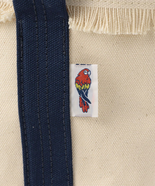 BEAMS LIGHTS(ビームスライツ)の「PARROTT CANVAS / フリンジ ミニトートバッグ(トートバッグ・レディース・レッド/ネイビー/サックスブルー/ピンク/パープル/オレンジ・ONE SIZE)」の10枚目の写真