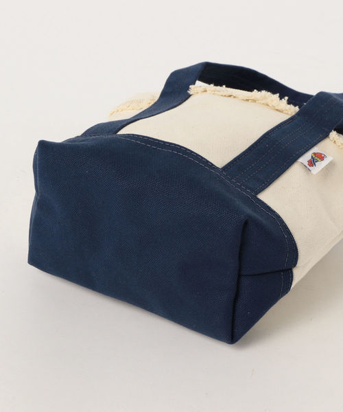 BEAMS LIGHTS(ビームスライツ)の「PARROTT CANVAS / フリンジ ミニトートバッグ(トートバッグ・レディース・レッド/ネイビー/サックスブルー/ピンク/パープル/オレンジ・ONE SIZE)」の8枚目の写真
