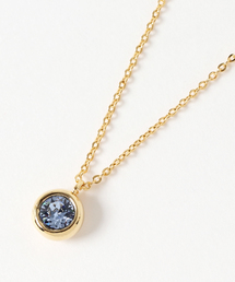 florist | 【誕生石シリーズ】スワロフスキーＣＺダイヤネックレス華奢チェーン/ニッケルフリー(ネックレス)