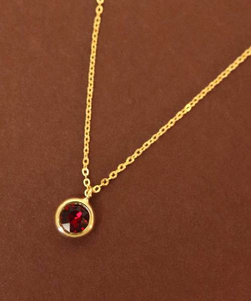 florist（フローリスト）の「【誕生石シリーズ】スワロフスキーＣＺダイヤネックレスニッケルフリー華奢チェーン（ネックレス・レディース・その他1/その他2/その他3/その他4/その他5/その他6/その他7/その他8/その他9/その他11/その他12/その他21/その他22/その他23/その他24/その他25/その他26/その他27/その他28/その他29/その他30/その他31/その他32/その他10・FREE）」の7枚目の写真