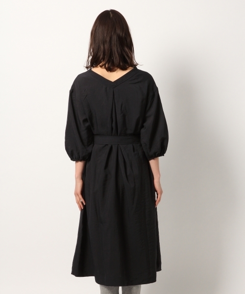 GLOBAL WORK（グローバルワーク）の「BIGシャツワンピース/778637（ワンピース・レディース・ベージュ/ネイビー/レッド・FREE）」の6枚目の写真