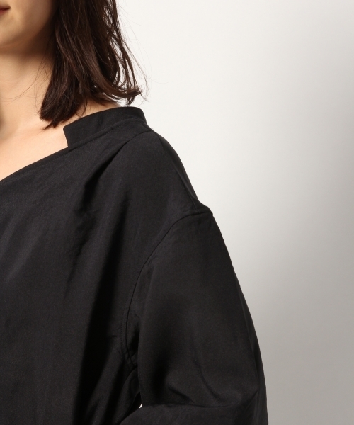 GLOBAL WORK（グローバルワーク）の「BIGシャツワンピース/778637（ワンピース・レディース・ベージュ/ネイビー/レッド・FREE）」の10枚目の写真