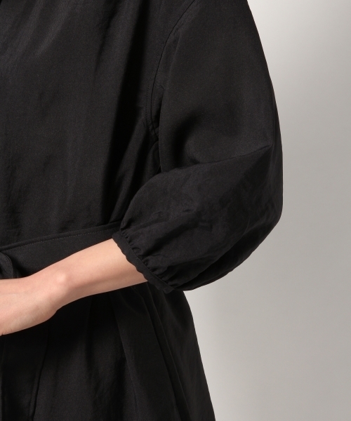 GLOBAL WORK（グローバルワーク）の「BIGシャツワンピース/778637（ワンピース・レディース・ベージュ/ネイビー/レッド・FREE）」の15枚目の写真