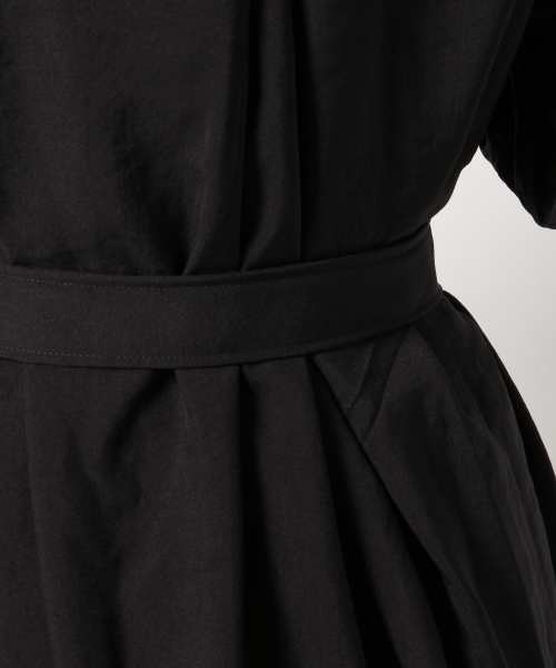 GLOBAL WORK（グローバルワーク）の「BIGシャツワンピース/778637（ワンピース・レディース・ベージュ/ネイビー/レッド・FREE）」の7枚目の写真