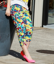 WEGO | WEGO/レーヨンプリントリラックスパンツ(チノパンツ)