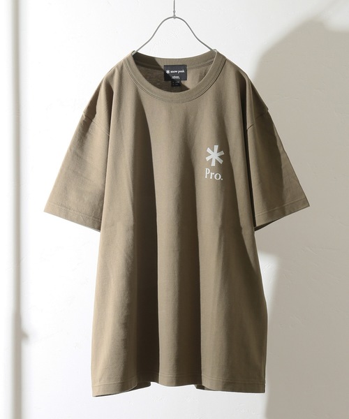 Snow Peak（スノーピーク）の「Snow Peak×relume / 別注スノーピーク DOCK DOME PRO 6 Tシャツ#（Tシャツ/カットソー・メンズ・ライトブラウン/ナチュラル・L/M/XL）」の2枚目の写真