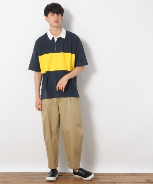 RAGEBLUE（レイジブルー）の「ラグビーシャツ/793080（ポロシャツ・メンズ・ネイビー/ホワイト/イエロー/グリーン・LARGE/MEDIUM/SMALL）」の14枚目の写真