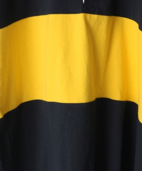 RAGEBLUE（レイジブルー）の「ラグビーシャツ/793080（ポロシャツ・メンズ・ネイビー/ホワイト/イエロー/グリーン・LARGE/MEDIUM/SMALL）」の13枚目の写真