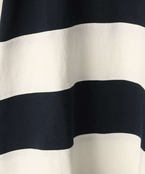 RAGEBLUE（レイジブルー）の「ラグビーシャツ/793080（ポロシャツ・メンズ・ネイビー/ホワイト/イエロー/グリーン・LARGE/MEDIUM/SMALL）」の6枚目の写真