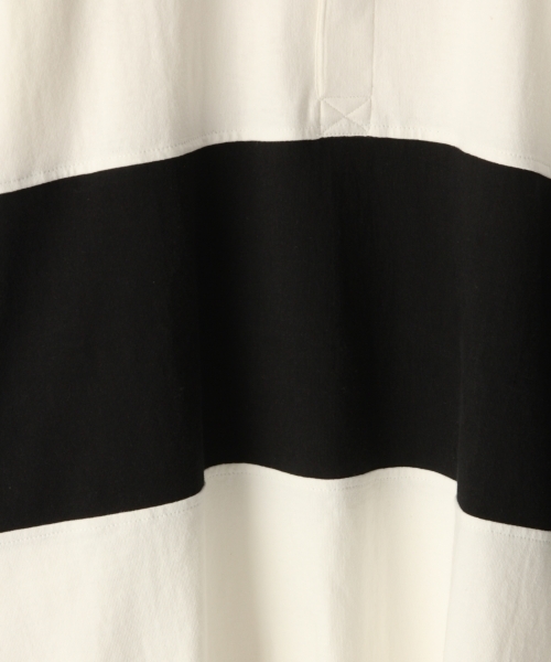 RAGEBLUE（レイジブルー）の「ラグビーシャツ/793080（ポロシャツ・メンズ・ネイビー/ホワイト/イエロー/グリーン・LARGE/MEDIUM/SMALL）」の9枚目の写真