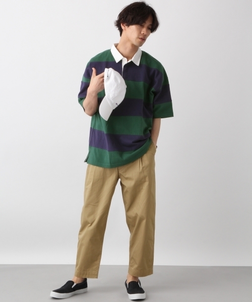 RAGEBLUE（レイジブルー）の「ラグビーシャツ/793080（ポロシャツ・メンズ・ネイビー/ホワイト/イエロー/グリーン・LARGE/MEDIUM/SMALL）」の22枚目の写真