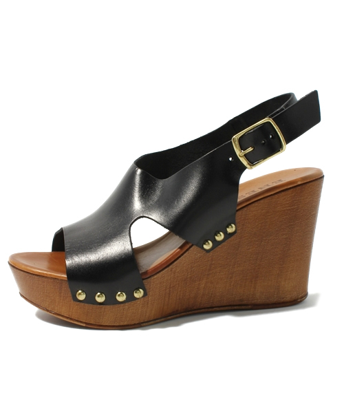 SHIPS for women（シップスフォーウィメン）の「ENESS:バック ストラップ サンダル◇（サンダル・レディース・ブラック/ベージュ・35/36/37/38）」の3枚目の写真