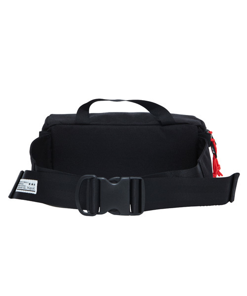 X-girl（エックスガール）の「X-girl TOPO DESIGNS MINI HIP PACK（ショルダーバッグ・レディース・マルチ/ブラック/カモフラージュ・ONE SIZE）」の5枚目の写真