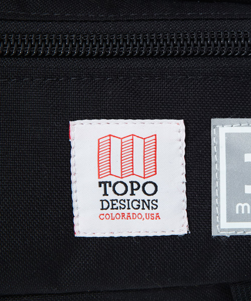 X-girl（エックスガール）の「X-girl TOPO DESIGNS MINI HIP PACK（ショルダーバッグ・レディース・マルチ/ブラック/カモフラージュ・ONE SIZE）」の7枚目の写真