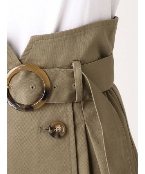 dazzlin（ダズリン）の「トレンチミモレスカート（スカート・レディース・ベージュ/ネイビー/カーキ/ブラウン・SMALL/MEDIUM）」の17枚目の写真