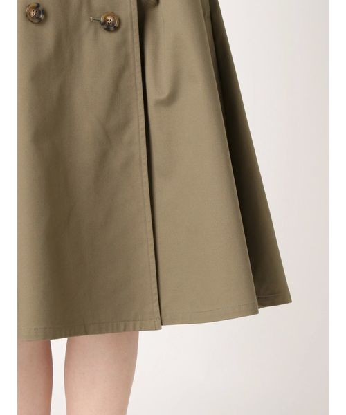 dazzlin（ダズリン）の「トレンチミモレスカート（スカート・レディース・ベージュ/ネイビー/カーキ/ブラウン・SMALL/MEDIUM）」の20枚目の写真