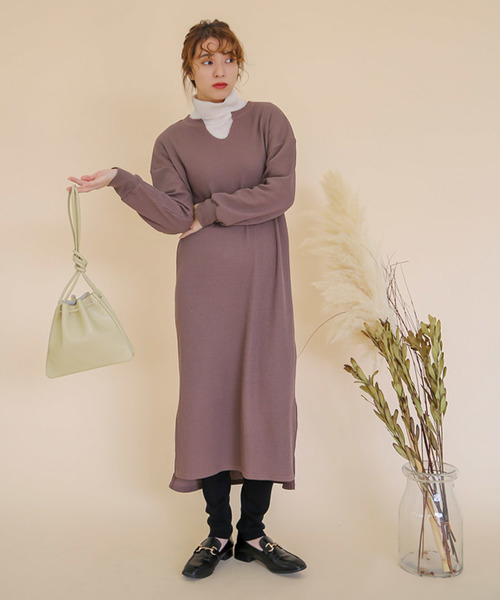 select MOCA（セレクトモカ）の「フェイクレザー巾着バッグ（ショルダーバッグ・レディース・ブラック/ベージュ/キャメル・FREE）」の7枚目の写真