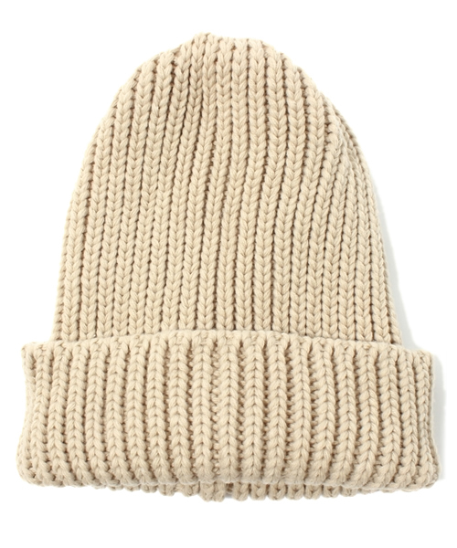 goa（ゴア）の「ニットキャップ（ニットキャップ/ビーニー・レディース・アイボリー/ブラック/ブラウン/レッド・FREE）」の2枚目の写真