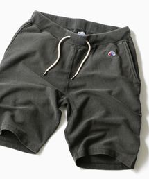 Champion×SHIPS: 別注 リバースウィーブ(R) 9.4oz 黒硫化染め ジャージー ショーツ□