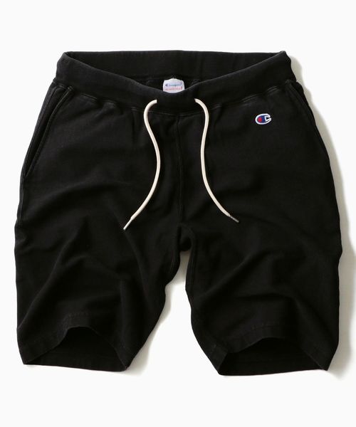 Champion（チャンピオン）の「Champion×SHIPS: 別注 リバースウィーブ(R) 9.4oz 黒硫化染め ジャージー ショーツ□（その他パンツ・メンズ・ブラック/チャコールグレー・SMALL/MEDIUM/LARGE/X-LARGE）」の4枚目の写真