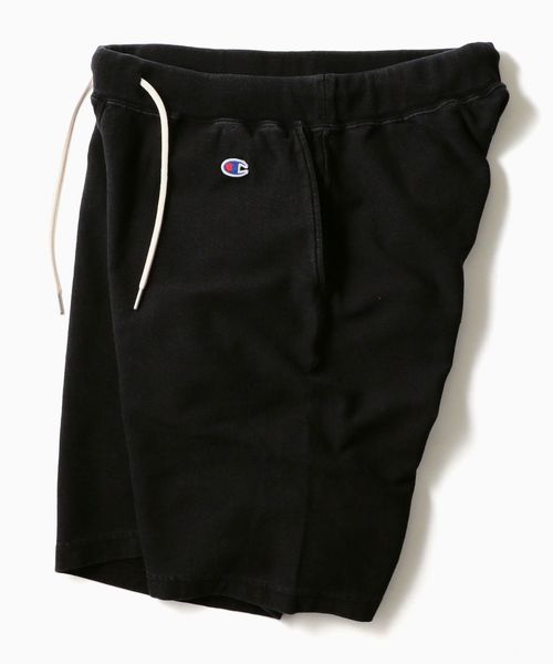 Champion（チャンピオン）の「Champion×SHIPS: 別注 リバースウィーブ(R) 9.4oz 黒硫化染め ジャージー ショーツ□（その他パンツ・メンズ・ブラック/チャコールグレー・SMALL/MEDIUM/LARGE/X-LARGE）」の3枚目の写真