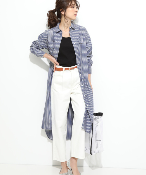 鎌倉シャツ Vis Makers ワンピース ロングシャツワンピース Bve を購入できます Vis ロングシャツワンピース ワンピース Makers Shirt Kamakura メーカーズシャツカマクラ のファッション お買い得モデル即出荷