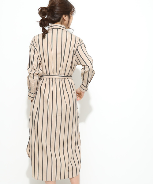 鎌倉シャツ Vis Makers ワンピース ロングシャツワンピース Bve を購入できます Vis ロングシャツワンピース ワンピース Makers Shirt Kamakura メーカーズシャツカマクラ のファッション お買い得モデル即出荷