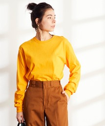 レディースのtシャツ カットソー ゴールド 金色系 長袖 ファッション通販 Zozotown
