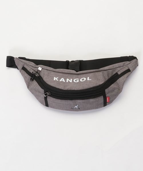 KANGOL(カンゴール)の「【KANGOL/カンゴール】 ウエストバッグ(ボディバッグ/ウエストポーチ・メンズ・ブラック/グレー/ラベンダー/ブラック×ホワイト/ベージュ・FREE)」の7枚目の写真