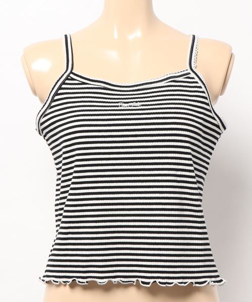 apres jour（アプレジュール）の「テレコロゴ刺繍キャミソール【ZOZOTOWN限定アイテム】（タンクトップ・レディース・ブルー/ラベンダー/その他/ブラック/オフホワイト/ベージュ/ブルー系その他・フリー）」の21枚目の写真