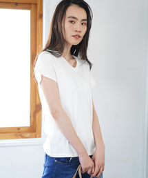 AMERICAN HOLIC | VネックベーシックTEE　＊(Tシャツ/カットソー)