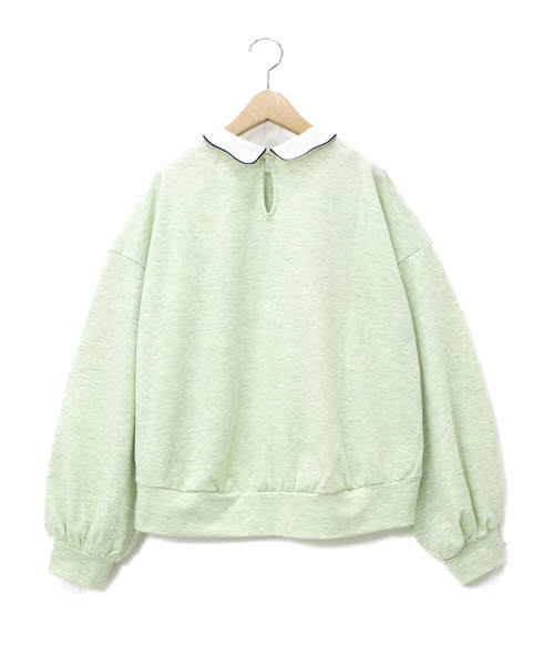 rivet & surge（リベットアンドサージ）の「rivet & surge /リベット＆サージ　刺繍衿 プルオーバー（Tシャツ/カットソー・レディース・ミント/オレンジ・FREE）」の13枚目の写真