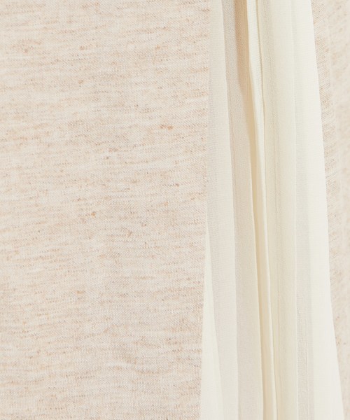 natural couture（ナチュラルクチュール）の「サイドプリーツキャミワンピース（ワンピース・レディース・ブラック/オートミール/ブラウン系その他/キャメル/ストライプ・FREE）」の19枚目の写真