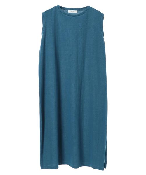 AMERICAN HOLIC(アメリカンホリック)の「・バックボリュームノースリワンピース(ワンピース・レディース・ブラック/ブルーグリーン/ダークベージュ・FREE)」の5枚目の写真