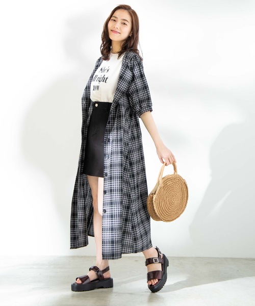 WEGO(ウィゴー)の「WEGO/デイリー起毛ツイルタイトミニスカート(スカート・レディース・ブラック/パープル/カーキ/ベージュ/ブラウン/ナチュラル/ワイン/ダークグリーン・SMALL/MEDIUM/X-SMALL/LARGE)」の18枚目の写真