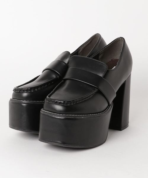 attagirl（アタガール）の「厚底バルキーローファー（ローファー・レディース・ブラック系その他/ブラック/ホワイト/パイソン/アイボリー/ブラック系その他2・LL/S/M/L）」の9枚目の写真