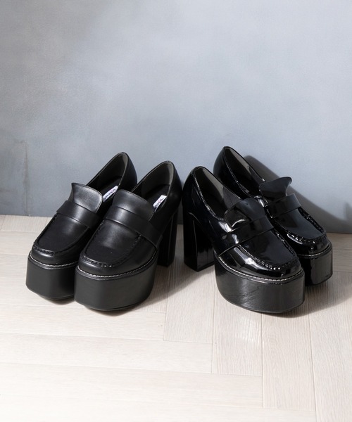 attagirl（アタガール）の「厚底バルキーローファー（ローファー・レディース・ブラック系その他/ブラック/ホワイト/パイソン/アイボリー/ブラック系その他2・LL/S/M/L）」の22枚目の写真