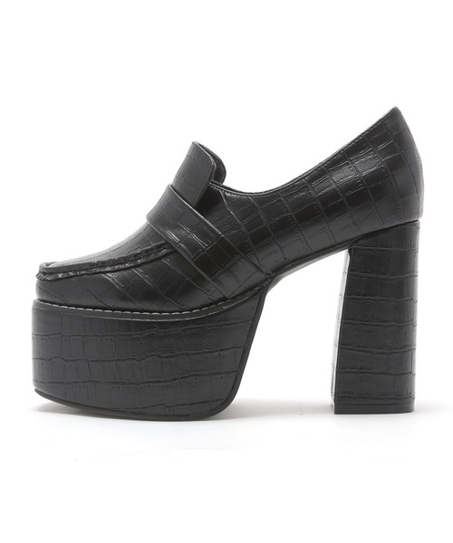 attagirl（アタガール）の「厚底バルキーローファー（ローファー・レディース・ブラック系その他/ブラック/ホワイト/パイソン/アイボリー/ブラック系その他2・LL/S/M/L）」の11枚目の写真