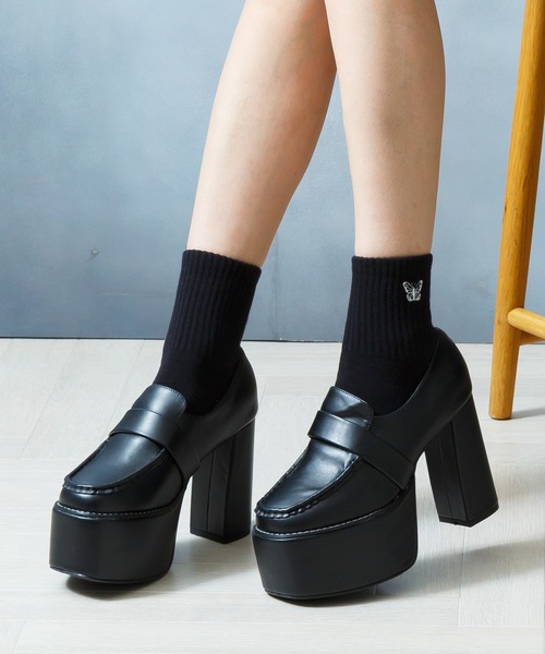 attagirl（アタガール）の「厚底バルキーローファー（ローファー・レディース・ブラック系その他/ブラック/ホワイト/パイソン/アイボリー/ブラック系その他2・LL/S/M/L）」の20枚目の写真