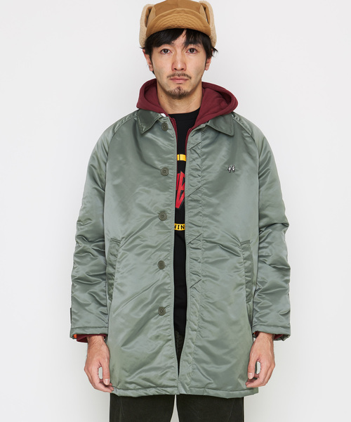 NUMBER (N)INE（ナンバーナイン）の「PRIMALOFT STAND FALL COLLAR