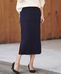 rps | ケーブル編みタイトスカート(スカート)