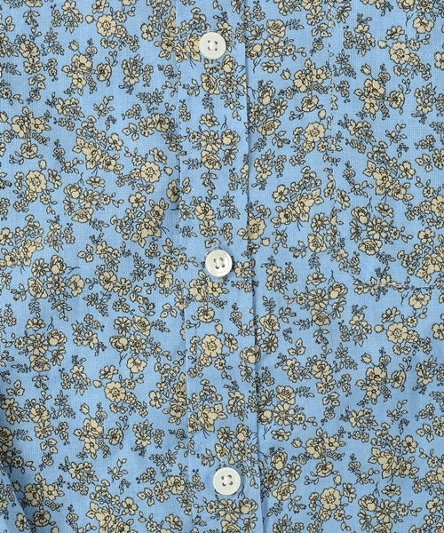 SHIPS JET BLUE（シップスジェットブルー）の「★★JB: フラワー リネン 7スリーブシャツ■（シャツ/ブラウス・メンズ・ライトブルー/オフホワイト/ネイビー・LARGE/MEDIUM/SMALL）」の7枚目の写真